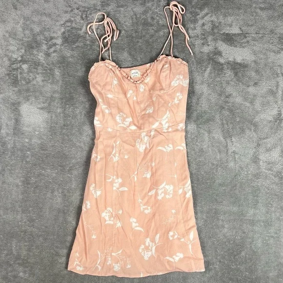 Aritzia Dress Womens 4 Wilfred Fable Floral Dainty Feminine Cottagecore Coquette - Picture 5 of 13